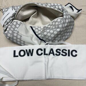 NWT Korean Brand Low Classic Knot Bag Print Shoulder Wristlets